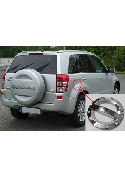 Suzuki Grand Vitara 2007 2012 Depo Kapağı Kaplama Krom