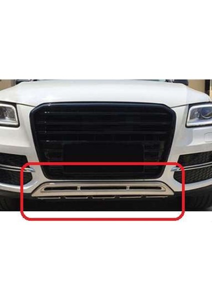 Drs Tuning Audi Q5 2010 2017 Ön Tampon Altı Krom