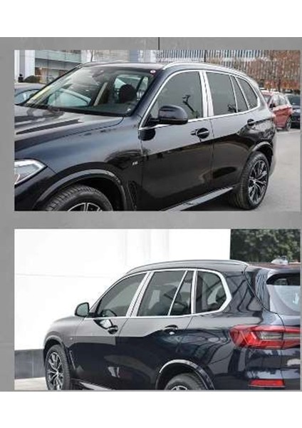 Bmw X5 2007 2012 Cam Çıtası Kaplama Krom