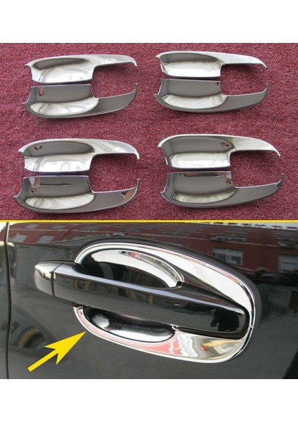 Subaru Forester 2013 2018 Dış Kapı Kolu Iç Kaplama Abs Krom