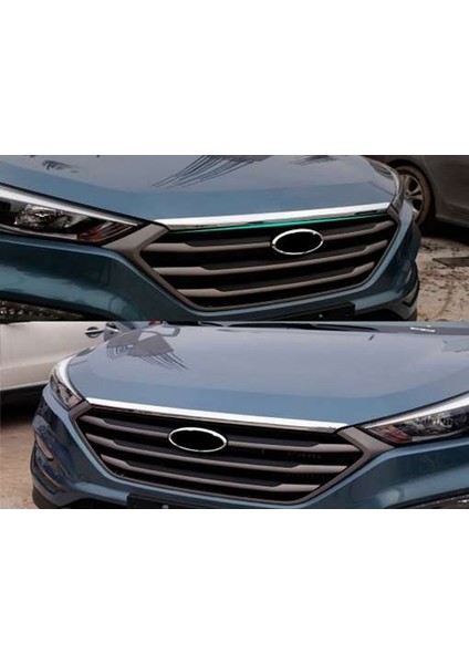 Hyundai Tucson 2015 2020 Ön Kaput Koruma Krom