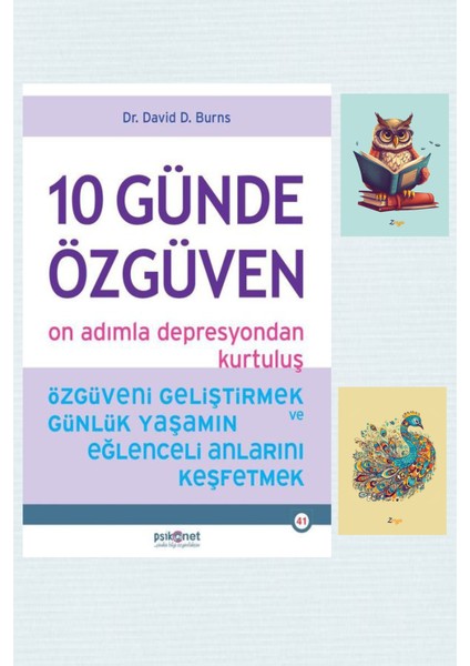 10 Günde Özgüven - David D. Burns + Not Defterli Seti