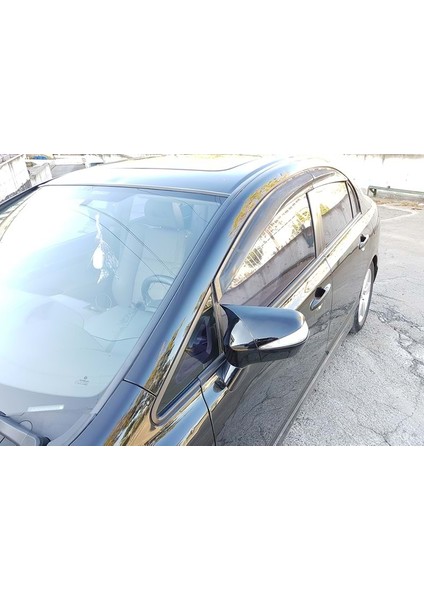 Honda Cıvıc Yarasa Batman 2006-11 Fd6 Ayna Kapağı Piano Black modelleri