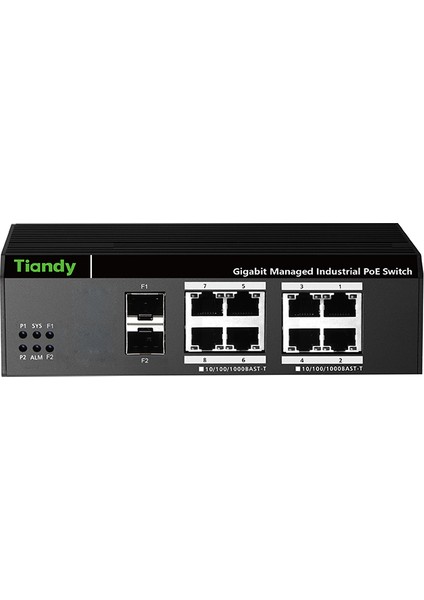 PS-END1008G-2SFP 10-Port Gigabit Yönetilebilir Endüstriyel Poe Switch fiyatları