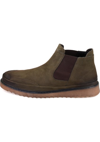 Hope Yeşil Erkek Lastikli Nubuk Deri Bot fiyatları