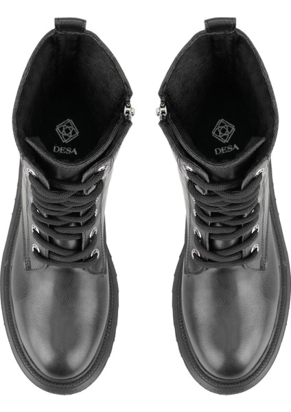 Quins Siyah Kadın Fermuarlı Bot fırsatları