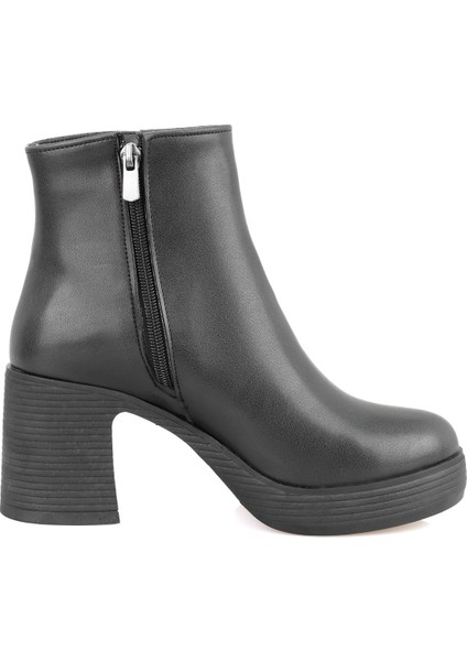 Reggy Siyah Kadın Topuklu Bot modelleri