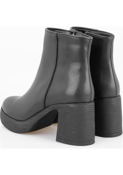 Reggy Siyah Kadın Topuklu Bot indirimleri