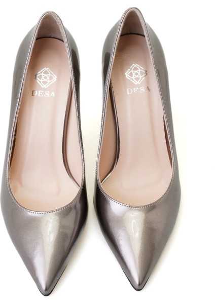 Grace Gri Kadın Stiletto Topuklu Ayakkabı fırsatları