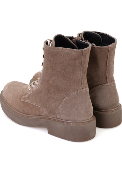 Labranda Kahve Kadın Fermuarlı Deri Bot indirimleri