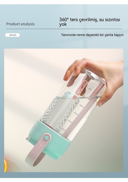 Yaz Taze Kız Taşınabilir Kahve Pipetli Fincan Ins Yüksek Değerli 2023 Yeni Çay Ayırma Kullanışlı Fincan (Yurt Dışından) modelleri