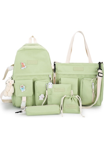 Kız Ilkokul Öğrencisi Ortaokul Lise Öğrencisi Kore Versiyonu Mori Büyük Kapasiteli Kampüs Sırt Çantası Küçük Taze Kız Sırt Çantası Okul Çantası (Yurt Dışından)