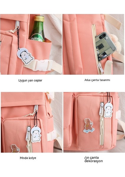 Kız Ilkokul Öğrencisi Ortaokul Lise Öğrencisi Kore Versiyonu Mori Büyük Kapasiteli Kampüs Sırt Çantası Küçük Taze Kız Sırt Çantası Okul Çantası (Yurt Dışından) indirimleri