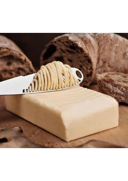 2 Adet Modern Tereyağı Bıçağı | Kahvaltı Bıçağı - 2'li Bal , Kaymak , Tereyağı Bıçağı