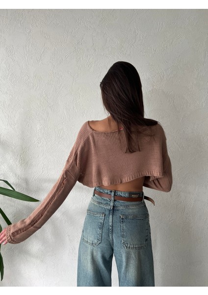 Tam Senin Tarzın Zoe Crop Kazak