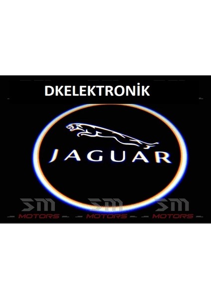 Dk Elektronik Jaguar Kapı Altı Led Logo Projektör 2 Adet