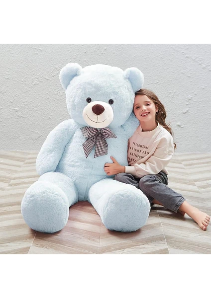 Papyonlu  Büyük Peluş Ayıcık 130 cm - Yerli Pelüş Ayı