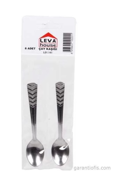 Paslanmaz Metal Çay Kaşığı (12 Li Paket)