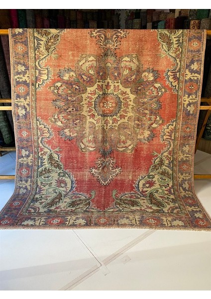 El Dokuma Vintage Halı