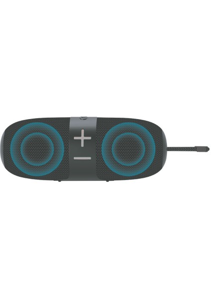 16W Ekstra Bass Dahili Mikrofon, Aux, Sd Kart, USB Girişli Wireless Hoparlör Gri fiyatları