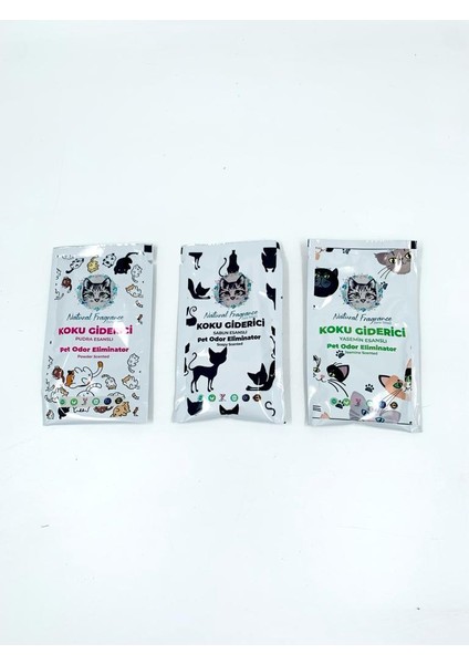Kediler Için Kum Koku Giderici 3 Paket