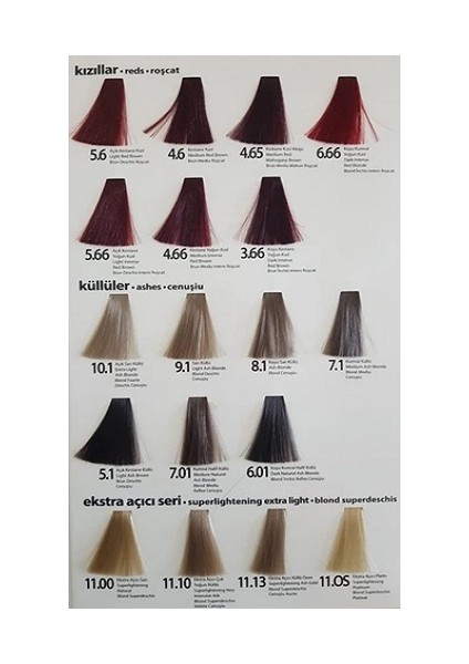 ALİX CREAM HAIR DYE KADIN SET SAÇ BOYASI modelleri