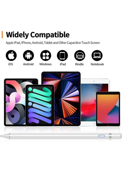 Honor Pad X9 11.5 Inç Uyumlu Android Tablet Kalemi Pencil Dokunmatik Kalem Stylus Yazı Çizim Alüminyum Kasa Teknik Kalem