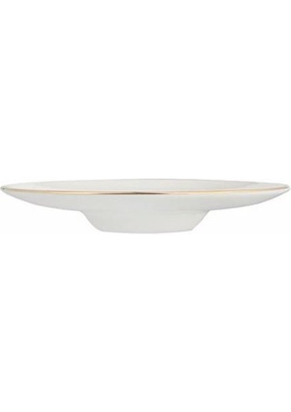 6'lı Minez Altın Yaldız Çay Tabak 13 cm