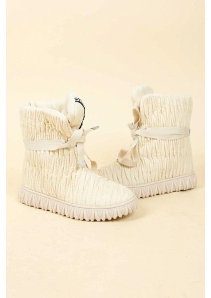 Guja Dikiş Detaylı Şişme Bot Bej fırsatları