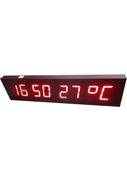 Sanec Dijital Saat ve Derece (Kasa Ölçüsü: 15X60 Cm)