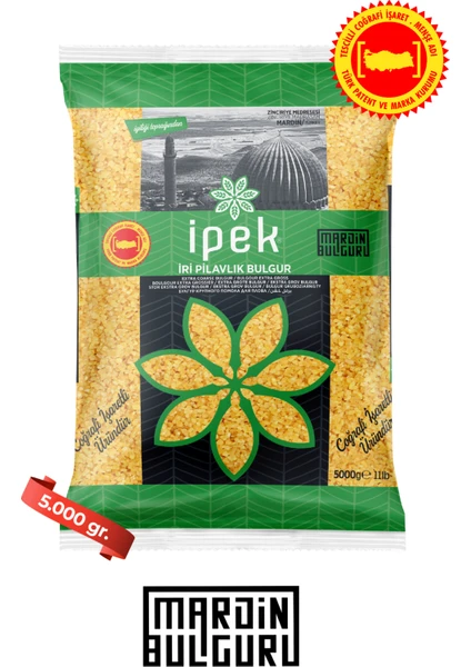 Bulgur İri Pilavlık Bulgur 5 kg