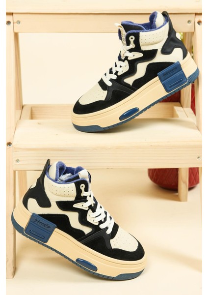 Guja Garnili Kalın Taban Sneakers Siyah fiyatları