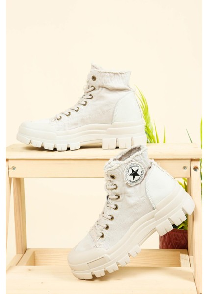 Guja Kanvas Sneakers Bej modelleri