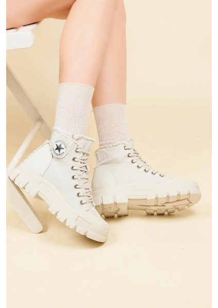 Guja Kanvas Sneakers Bej indirimleri