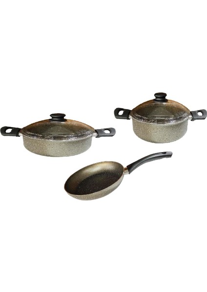 28 cm Karnıyarık Tava ve 24 cm Derin Tencere