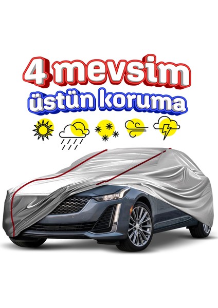 Kia Pride Fitline Araba Brandası Miflonlu Branda Oto Çadır Örtü