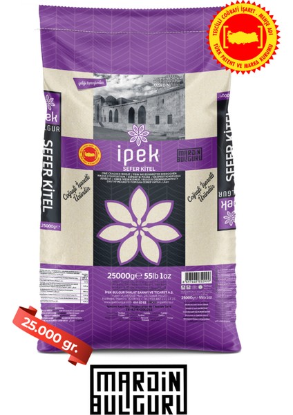 Bulgur Sefer Kitel 25 kg