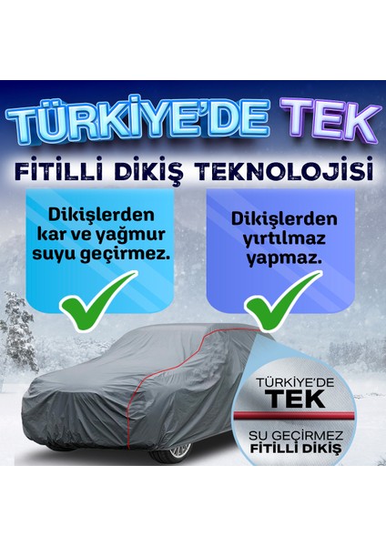 Mazda 3 Hatchback 2003-2009 Fitline Araba Brandası Miflonlu Branda Oto Çadır Örtü
