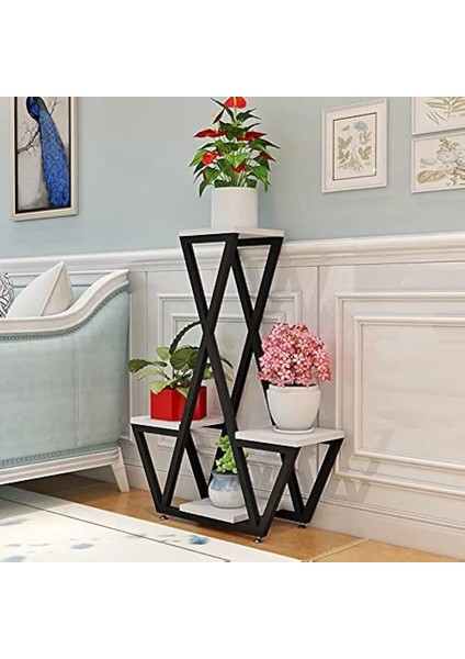 Ehfm Ticaret Ahşap Çok Katlı Modern Çiçeklik Saksılık Standı modelleri