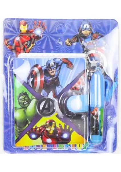 Avengers Karakterleri Mini Defter Kalem Set