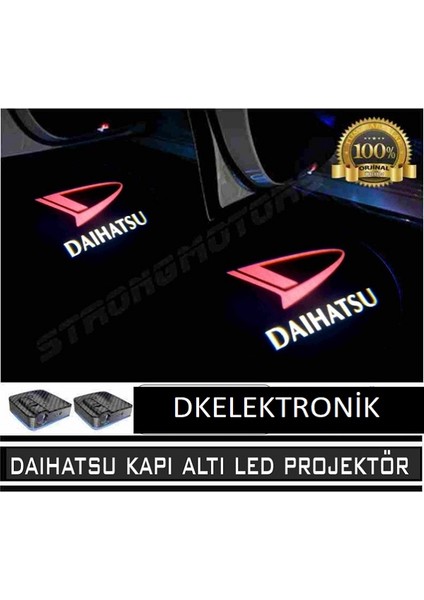 Dk Elektronik Daihatsu Araçlar Için Kapı Altı Logo Hayalet Led