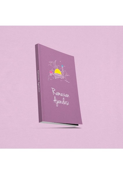 Ramazan Planlayıcısı Mavi Karton Kapak 160 Sayfa 14.5x21 cm Boyutunda