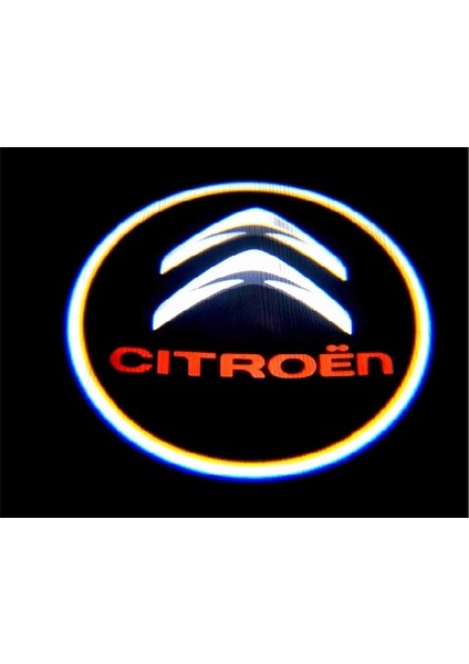 Dk Elektronik Citroen Kapı Altı Led Hayalet Logo 2 Adet