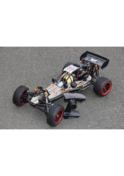 Sy Racıng 1/5 Baja 5b 30.5cc Rtr Kurşunsuz Benzinli Uzaktan Kumandalı Rc Arazi Model Araba 80+ Kmh 75CM Uzunluk Offroad Gri( Kullanıma Hazır )