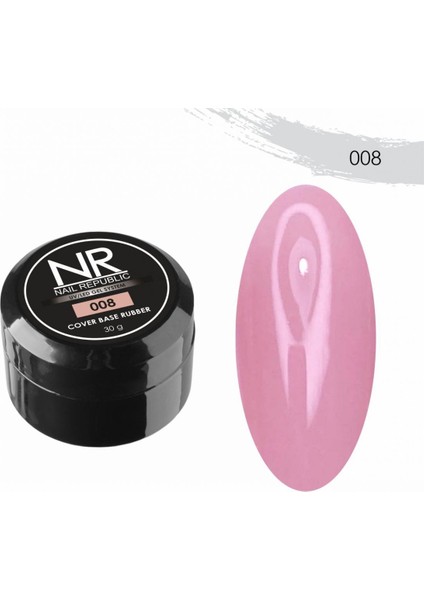 Nail Republic Kamuflaj Cover Base Yarı Şeffaf 08 30 gr