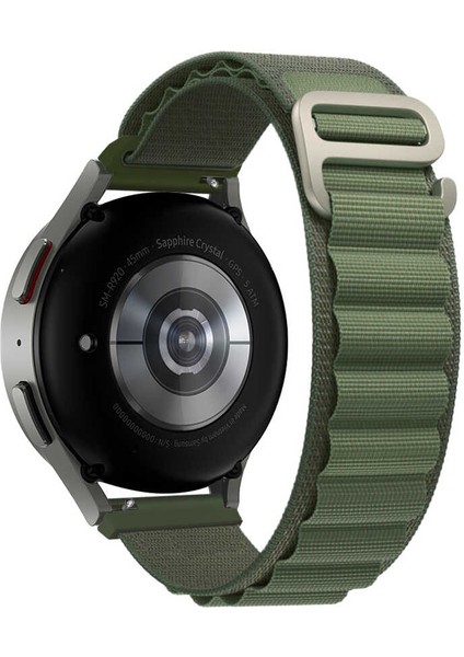 Huawei Watch Gt 4 (46MM) Uyumlu Alpine Loop Kordon-74 Yeşil