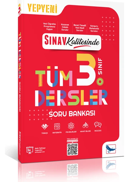 Sınav Yayınları Kalitesinde 3. Sınıf Tüm Dersler Soru Bankası