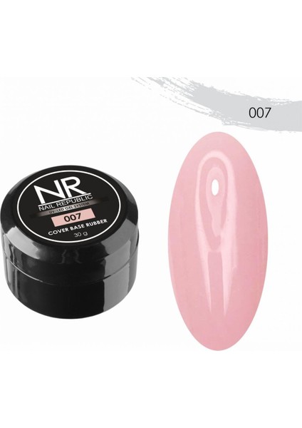 Nail Republic Kamuflaj Cover Base Yarı Şeffaf 07 30 gr