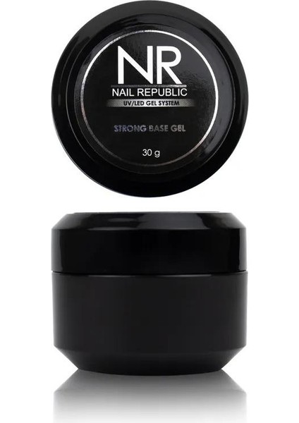 Nail Republic Strong Base Gel Yuvarlak 30 gr modelleri