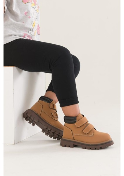 Arzen 02671 Unisex Çocuk Cırtlı Termal Bot